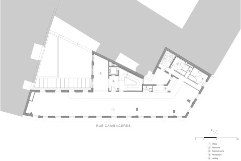 Plan d'étage courant 